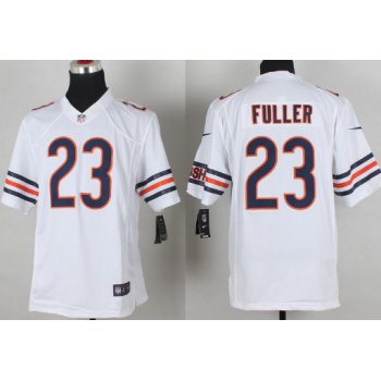 Nike Chicago Bears #23 Kyle Fuller White Limited Jersey