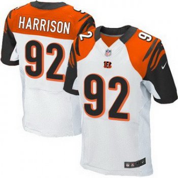 Nike Cincinnati Bengals #92 James Harrison White Elite Jersey