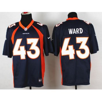 Nike Denver Broncos #43 T.J. Ward 2013 Blue Elite Jersey