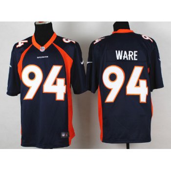 Nike Denver Broncos #94 DeMarcus Ware 2013 Blue Game Jersey