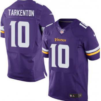 Nike Minnesota Vikings #10 Fran Tarkenton 2013 Purple Elite Jersey