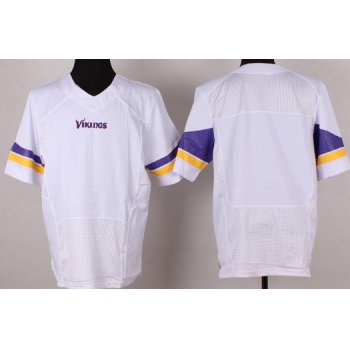 Nike Minnesota Vikings Blank 2013 White Elite Jersey