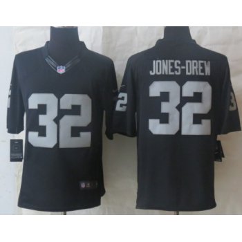 Nike Oakland Raiders #32 Maurice Jones-Drew Black Limited Jersey