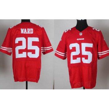 Nike San Francisco 49ers #25 Jimmie Ward Red Elite Jersey