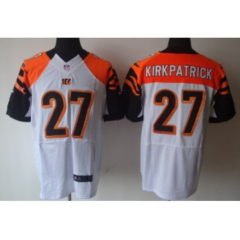 Nike Cincinnati Bengals #27 Dre Kirkpatrick White Elite Jersey