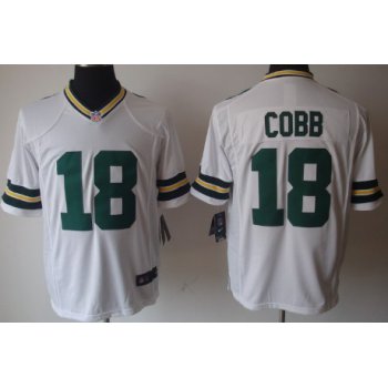 Nike Green Bay Packers #18 Randall Cobb White Game Jersey