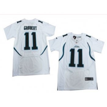 Nike Jacksonville Jaguars #11 Blaine Gabbert White Elite Jersey