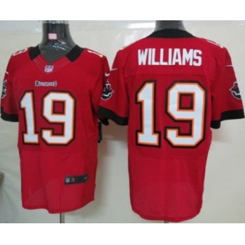 Nike Tampa Bay Buccaneers #19 Mike Williams Red Elite Jersey