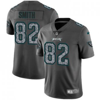 Nike Philadelphia Eagles #82 Torrey Smith Gray Static Men's NFL Vapor Untouchable Game Jersey