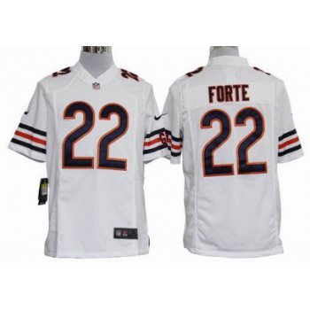 Nike Chicago Bears #22 Matt Forte White Game Jersey