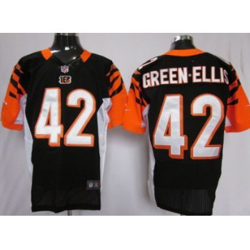 Nike Cincinnati Bengals #42 BenJarvus Green-Ellis Black Elite Jersey