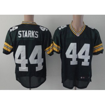 Nike Green Bay Packers #44 James Starks Green Elite Jersey