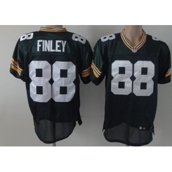 Nike Green Bay Packers #88 Jermichael Finley Green Elite Jersey