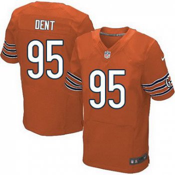 Men's Chicago Bears #95 Richard Dent Orange Retired Player NFL Nike Elite Jersey