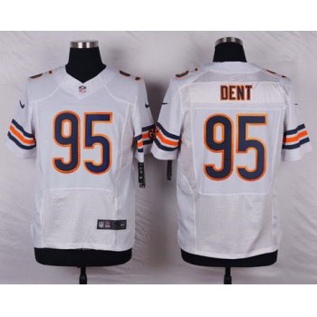 Men's Chicago Bears #95 Richard Dent White Retired Player NFL Nike Elite Jersey