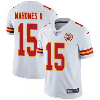 Nike Chiefs #15 Patrick Mahomes II White Men's Stitched NFL Vapor Untouchable Limited Jersey