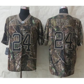 Nike New England Patriots #24 Darrelle Revis Realtree Camo Elite Jersey