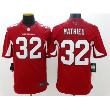 Nike Arizona Cardinals #32 Tyrann Mathieu Red Limited Jersey