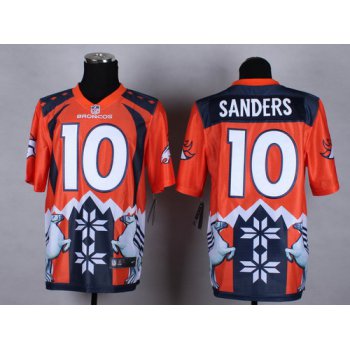 Nike Denver Broncos #10 Emmanuel Sanders 2015 Noble Fashion Elite Jersey