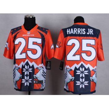 Nike Denver Broncos #25 Chris Harris Jr 2015 Noble Fashion Elite Jersey