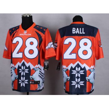 Nike Denver Broncos #28 Montee Ball 2015 Noble Fashion Elite Jersey