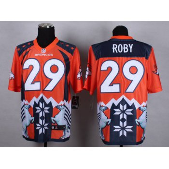 Nike Denver Broncos #29 Bradley Roby 2015 Noble Fashion Elite Jersey