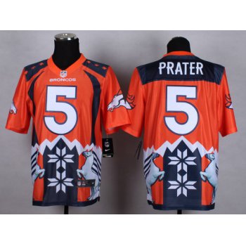 Nike Denver Broncos #5 Matt Prater 2015 Noble Fashion Elite Jersey