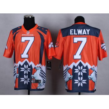 Nike Denver Broncos #7 John Elway 2015 Noble Fashion Elite Jersey