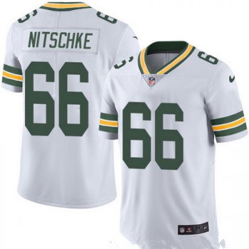 Men's Green Bay Packers #66 Ray Nitschke White 2016 Color Rush Stitched NFL Nike Limited Jersey