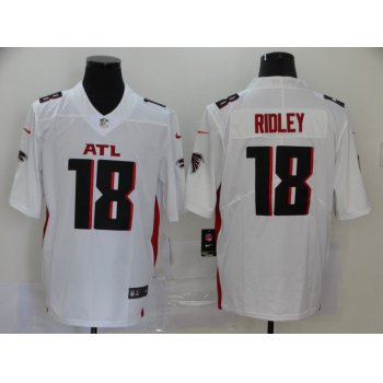 Men's Atlanta Falcons #18 Calvin Ridley White 2020 NEW Vapor Untouchable Stitched NFL Nike Limited Jersey