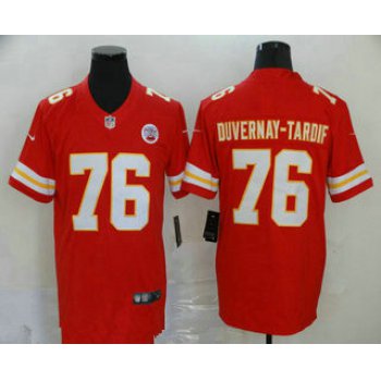 Men's Kansas City Chiefs #76 Laurent Duvernay-Tardif Red 2017 Vapor Untouchable Stitched NFL Nike Limited Jersey