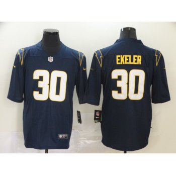 Men's Los Angeles Chargers #30 Austin Ekeler Navy Blue 2020 NEW Vapor Untouchable Stitched NFL Nike Limited Jersey