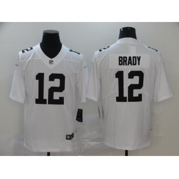 Men's Tampa Bay Buccaneers #12 Tom Brady White 2020 Color Rush Fashion NFL Nike Limited Jersey