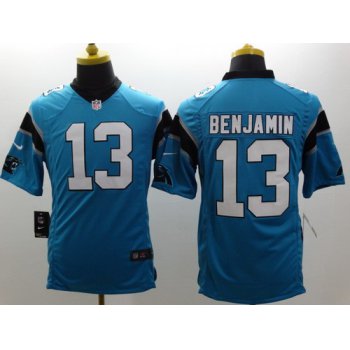 Nike Carolina Panthers #13 Kelvin Benjamin Light Blue Limited Jersey