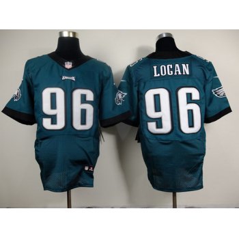 Nike Philadelphia Eagles #96 Bennie Logan 2014 Dark Green Elite Jersey