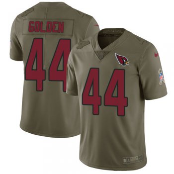 Nike Arizona Cardinals #44 Markus Golden Olive Men's Stitched NFL Limited 2017 Salute to Service Jersey