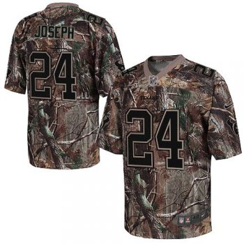 Nike Texans #24 Johnathan Joseph Camo Men's Stitched NFL Realtree Elite Jersey