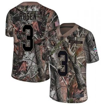 Nike Cardinals #3 Josh Rosen Camo Men's Stitched NFL Limited Rush Realtree Jersey