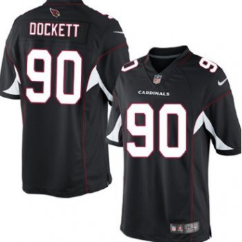 Nike Arizona Cardinals #90 Darnell Dockett Black Game Jersey