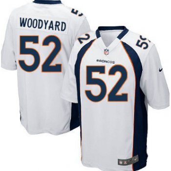 Nike Denver Broncos #52 Wesley Woodyard White Game Jersey