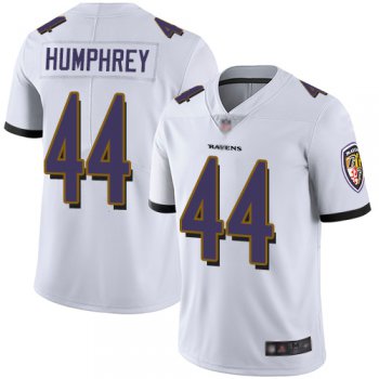 Ravens #44 Marlon Humphrey White Men's Stitched Football Vapor Untouchable Limited Jersey