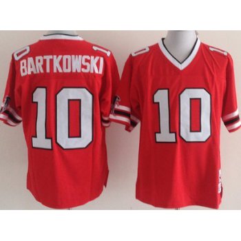 Atlanta Falcons #10 Steve Bartkowski Red Throwback Jersey