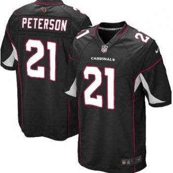 Nike Arizona Cardinals #21 Patrick Peterson Black Game Jersey