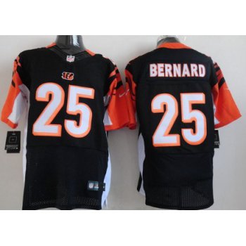 Nike Cincinnati Bengals #25 Giovani Bernard Black Elite Jersey