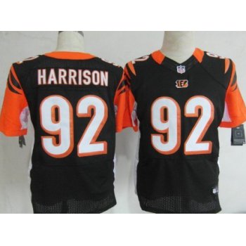 Nike Cincinnati Bengals #92 James Harrison Black Elite Jersey