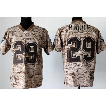 Nike Dallas Cowboys #29 DeMarco Murray 2013 USMC Camo Elite Jersey