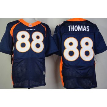 Nike Denver Broncos #88 Demaryius Thomas 2013 Blue Elite Jersey