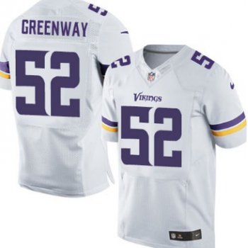 Nike Minnesota Vikings #52 Chad Greenway 2013 White Elite Jersey