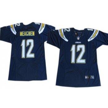 Nike San Diego Chargers #12 Robert Meachem 2013 Navy Blue Elite Jersey