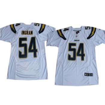 Nike San Diego Chargers #54 Melvin Ingram 2013 White Elite Jersey